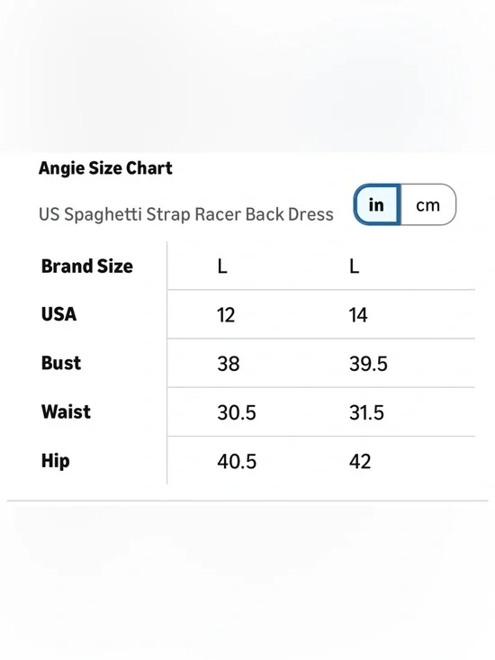 Angie Blue & White Floral Boho Mini Dress Smocked Back Cottagecore Summer Large - Picture 4 of 4